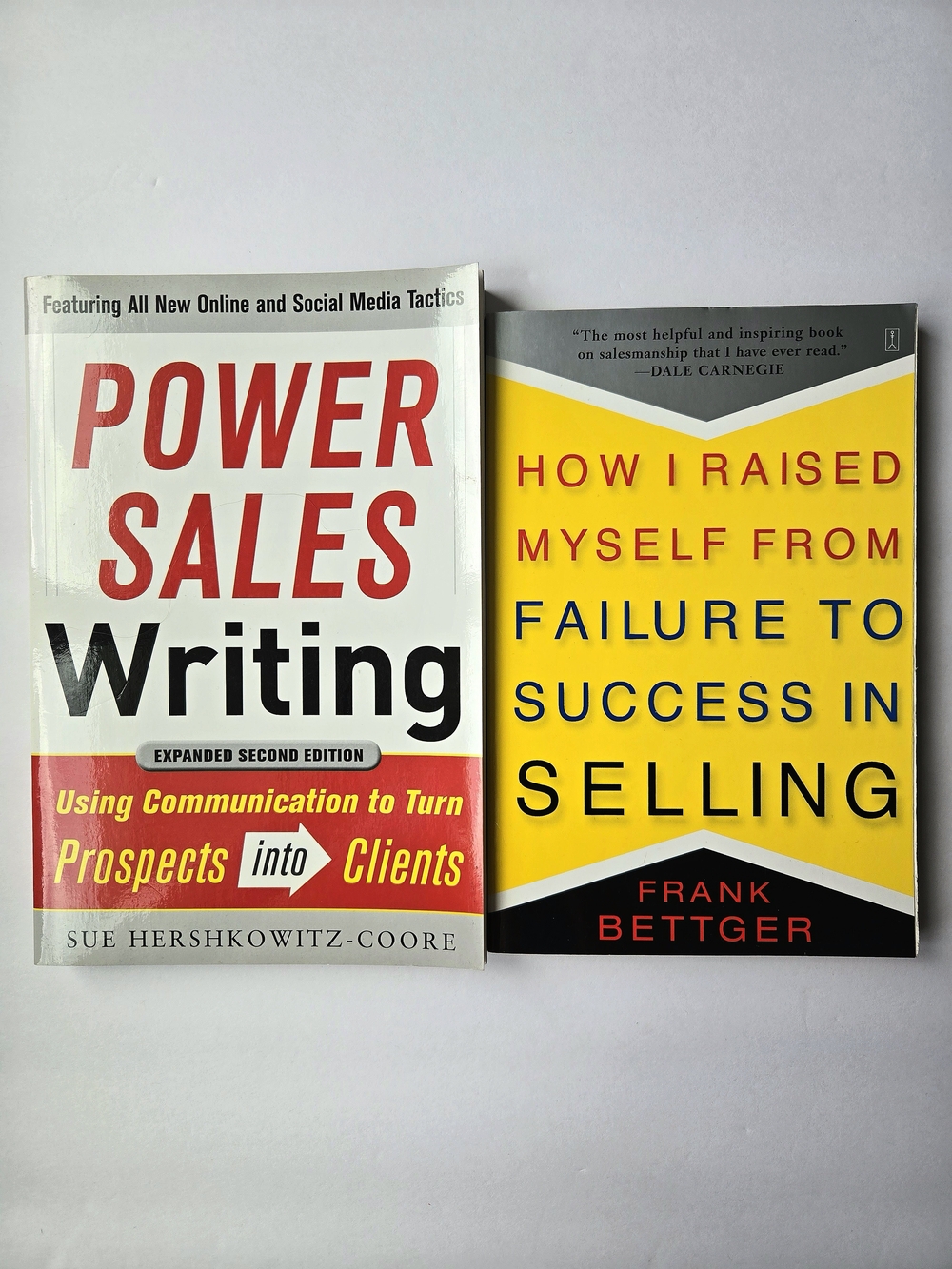 Sales Masterclass Book Bundle-Power Sales Writing/Failure To Success In Selling
